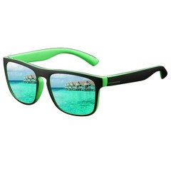 Vintage Square Polarized Sunglasses Unisex UV400 Retro Designer Style Men Women