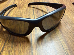 Wiley X Gravity Wrap Sunglasses Black Frame Gray Tinted Lenses WX Z87-2+