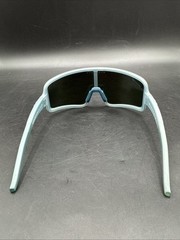 Blenders Rainwalker Eclipse Wrap Around Satin Metallic Blue Sunglasses