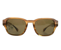 Alain Mikli Sunglasses A05506 003/83 Striped Havana Square with Brown Polarized