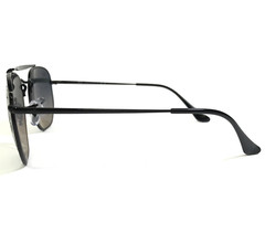 Ray-Ban Sunglasses RB3648 THE MARSHAL 002/71 Polished Black Hexagon Gray Lenses