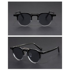 Unisex Round Punk Fashion Sunglasses Retro Driving Traveling Shade Glasses UV400