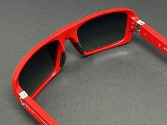 Prada Sunglasses SPS01I-ZVI3M1 Matte Red 57mm Square Plastic Men’s Italy