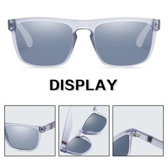 Fashion Square Vintage Polarized Sunglasses Men Women Retro Driving Fishing Sun