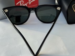 NEW Ray-Ban RB2168 901/31 METEOR Polished Black G-15 Green Sunglasses 50mm