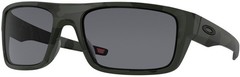 Oakley 0Oo9367 Drop Point Rectangle Sunglasses – Multicam Black / Grey –