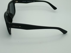 COACH HC8328U 500287 L1161 Black/Grey Solid 56-18-140 Men’s Sunglasses