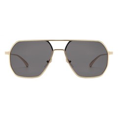 Unisex Fashion Sunglasses Modern Geometric Square Metal Frame UV400