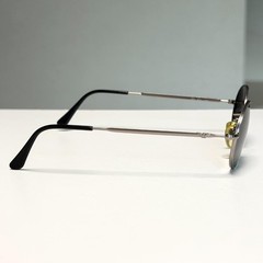 Emporio Armani Oval Vintage Sunglasses 002 815 W12.8cm T14cm