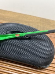 Oakley GDLP eye jacket redux sunglasses green frame black lens