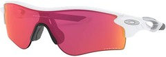 Oakley 0Oo9206 Radarlock Path (A) Irregular Sunglasses – Polished White / Prizm