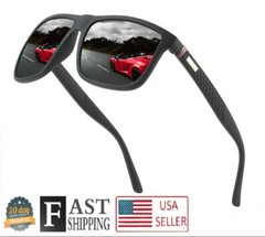 Polarized Sunglasses Men Classic Ken Block Unisex Square Protection Lightweight