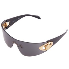 Versace Dark Grey Shield Men’s Sunglasses VE2280 100287 42 VE2280 100287 42