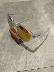 Oakley Latch Polarized Sunglasses PRIZM Rose Gold 2.1in lens Excellent condition