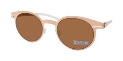 NEW MYKITA MARLENE SUNGLASSES 51-23-140 METAL & PLASTIC ROUND UNISEX ORANGE