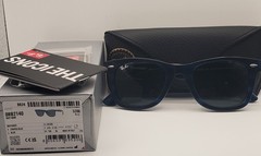 Rayban Wayfarer Rb2140 50mm Blue Striped