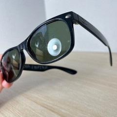 Ray-Ban RB2132 New Wayfarer Sunglasses Polarized Lenses 901/58 55-18 Black READ