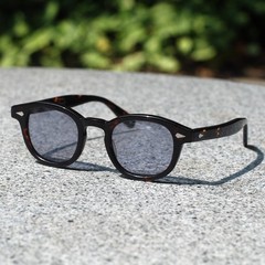 Vintage Johnny Depp sunglasses mens tortoise glasses purple blue green grey lens