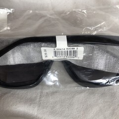 New Harper•Roe Shiny Black Sunglasses 54-19-148 NWT