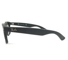 Ray-Ban Sunglasses RB2132 NEW WAYFARER 622/30 Black Rubber w Silver Flash 55 mm