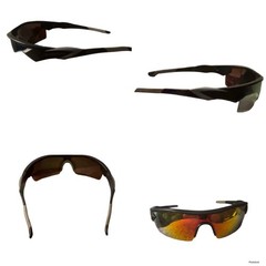BATTLEVISION Z22-1222 Glare-Reduction Glasses by Bulbhead Blk multicolor lense