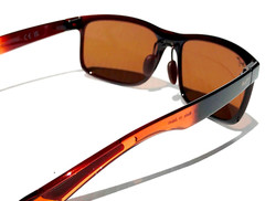 NEW Maui Jim HUELO Translucent Rootbeer POLARIZED HCL Bronze Sunglass H449-01