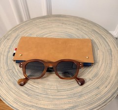 Jean Philippe Joly Positive Attitude 378 Honey Havana Dark Green Sunglasses