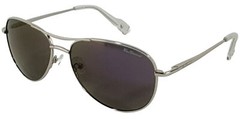 Ben Sherman Leo Polarized Men’s Stainless Steel Spring Hinge Aviator Sunglasses
