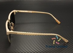 Tom Ford FT0997 H 52L Injected Dark Havana Roviex Mirror 55 mm Men’s Sunglasses