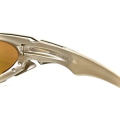 Oakley Plate Platinum 24K Gold Iridium Sunglasses NOS Vintage 2003 Rare