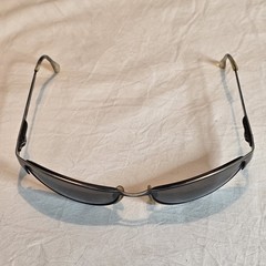 Maui Jim Mariner MJ 157 2M Matte Black Metal Frame, Made In ITALY, NEEDS REFURB