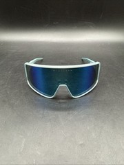 Blenders Rainwalker Eclipse Wrap Around Satin Metallic Blue Sunglasses