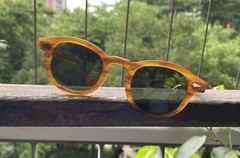 Vintage Style Green Sunglasses Johnny Depp Green Sunglasses Men Gold Glasses