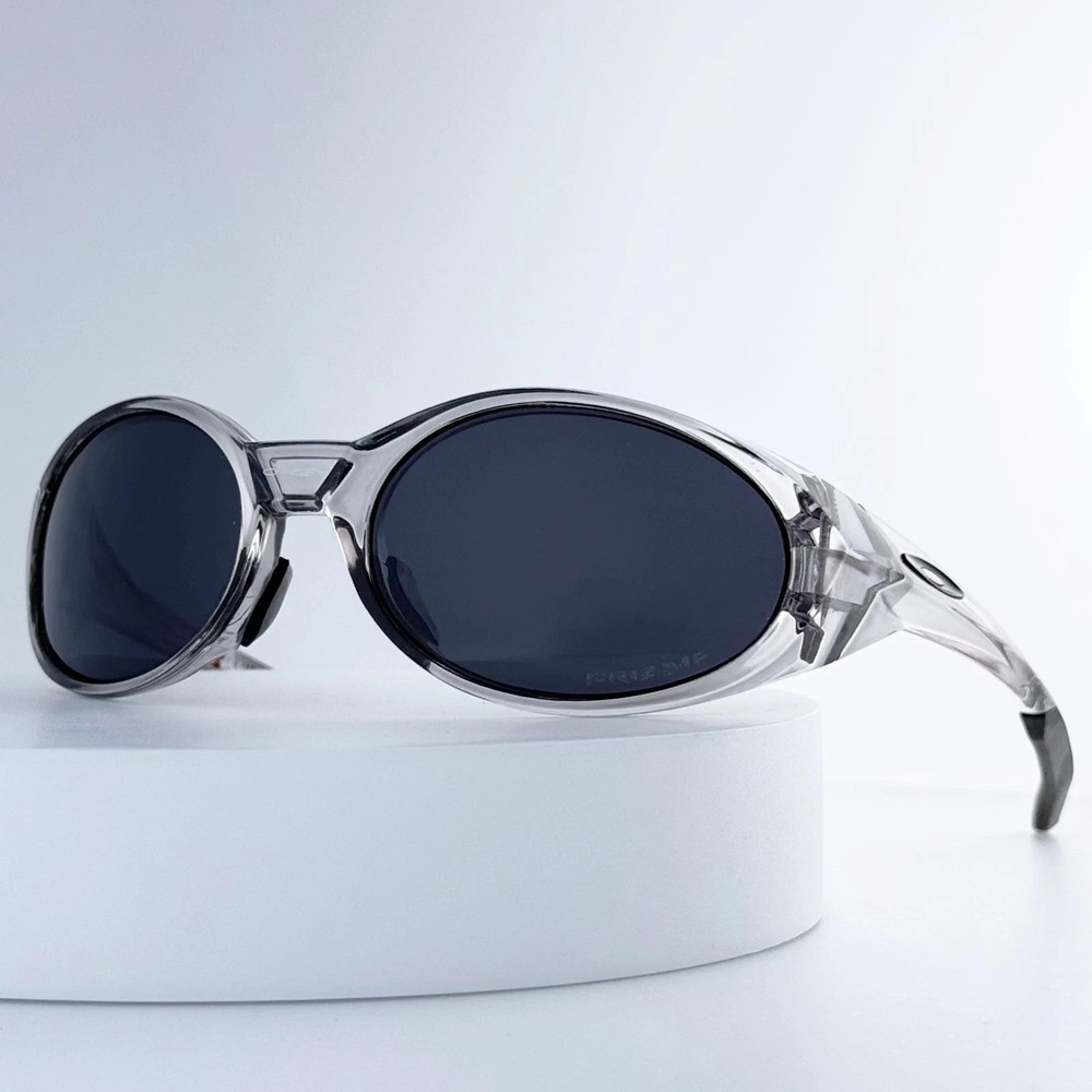 Oakley Eye Jacket Redux OO9438 Smoke Gray Frame Grey Polarized Sunglasses