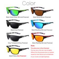 Polarized Sports Sunglasses for Men Women Fishing Driving Wraparound Sun Glasses