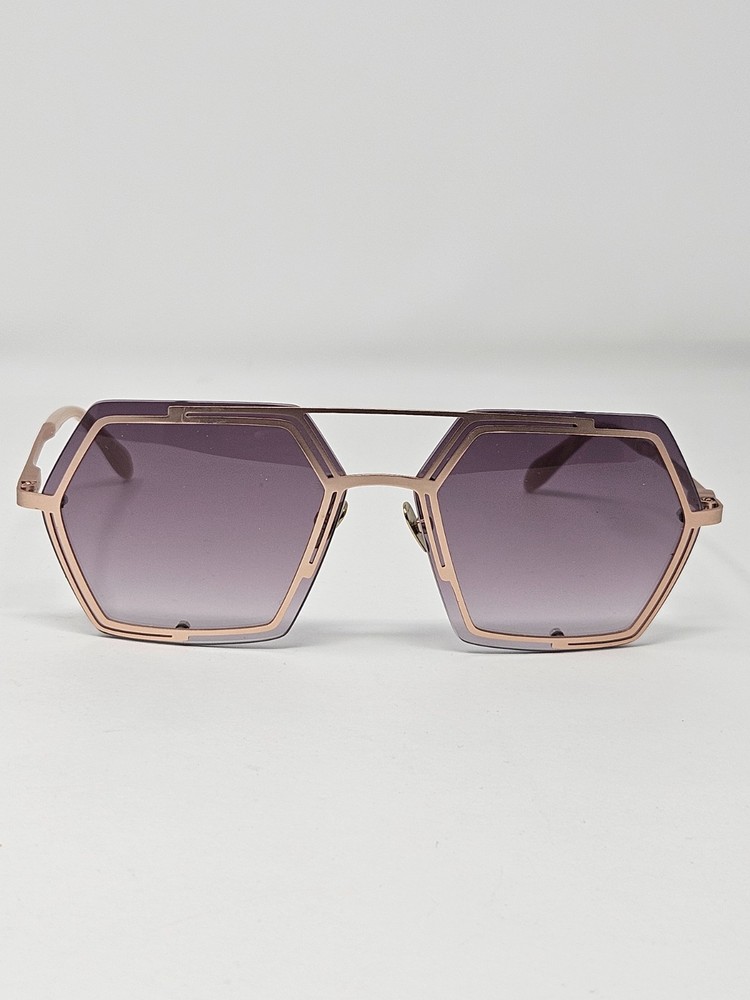 Champion Mens Sunglasses Hex C03 Rose Gold 64-13-145 Polarized Lens