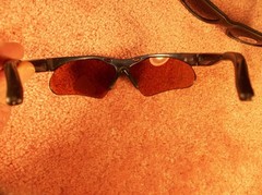 TWO PAIR ADULT UNITED STATES SECRET SERVICE NAME MARKED & USSS LOGOED SUNGLASSES