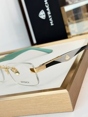 Maybach Rimless Eyeglasses Gold Black Luxury Titanium Optical Frame