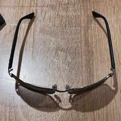 Ray Ban Gunmetal & Black w/ Grey Blue Lens Sunglass RB3478 004