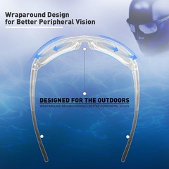 Polarized Sports Sunglasses for Men, Women & Youth UV400 Baseball, Cycling,