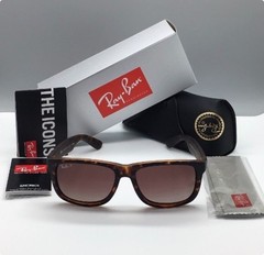 BROWN RB4165 RAY-BAN JUSTIN MAN SUNGLASSES (RB4165 54-16 145MM)