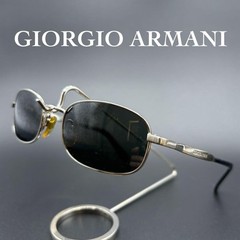 Giorgio Armani Sunglasses Oval Metal Frame Men’S