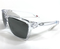 Oakley Sunglasses Sylas OO9448-2957 Polished Clear Frames w/ Prizm Black Lenses