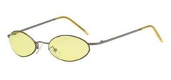Small Oval Sunglasses Retro Metal Frame Candy Colors Hippie Sun Glasses Eyewear