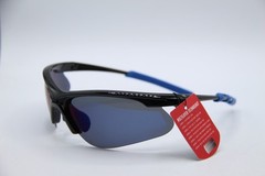 NEW CHAMPION CU5325 C01 BLACK BLUE POLARIZED AUTHENTIC SUNGLASSES 87-20