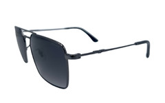 Police Men’s Sunglasses Shiny Gunmetal Aviator Full Rim