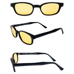 X-KD’s Unisex-Adult Biker sunglasses Yellow One Size