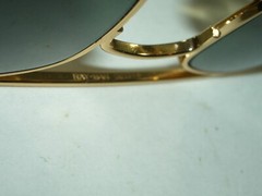 58[]16mm RAY-BAN ITALY RB3145 GEP G15 UV CRYSTAL EXPLORER AVIATOR SUNGLASSES
