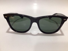 RAY-BAN Men’s WAYFARER RB 2140 901 SUNGLASSES / Hand Made In Italy K (54-18 3N)
