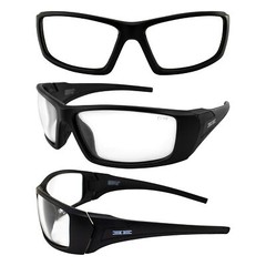 EPOCH 3 Bk Photochromic Sport Sunglasses Clear to Super Dark Smoke Lens & Case